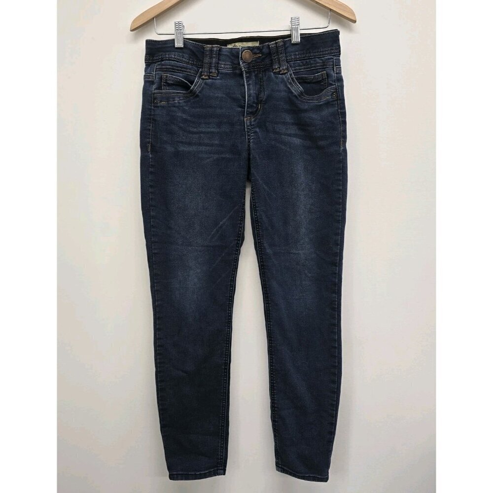 Democracy Ab Technology Skinny Jeans Size 6 Elastic Waist Stretch Denim Comfort